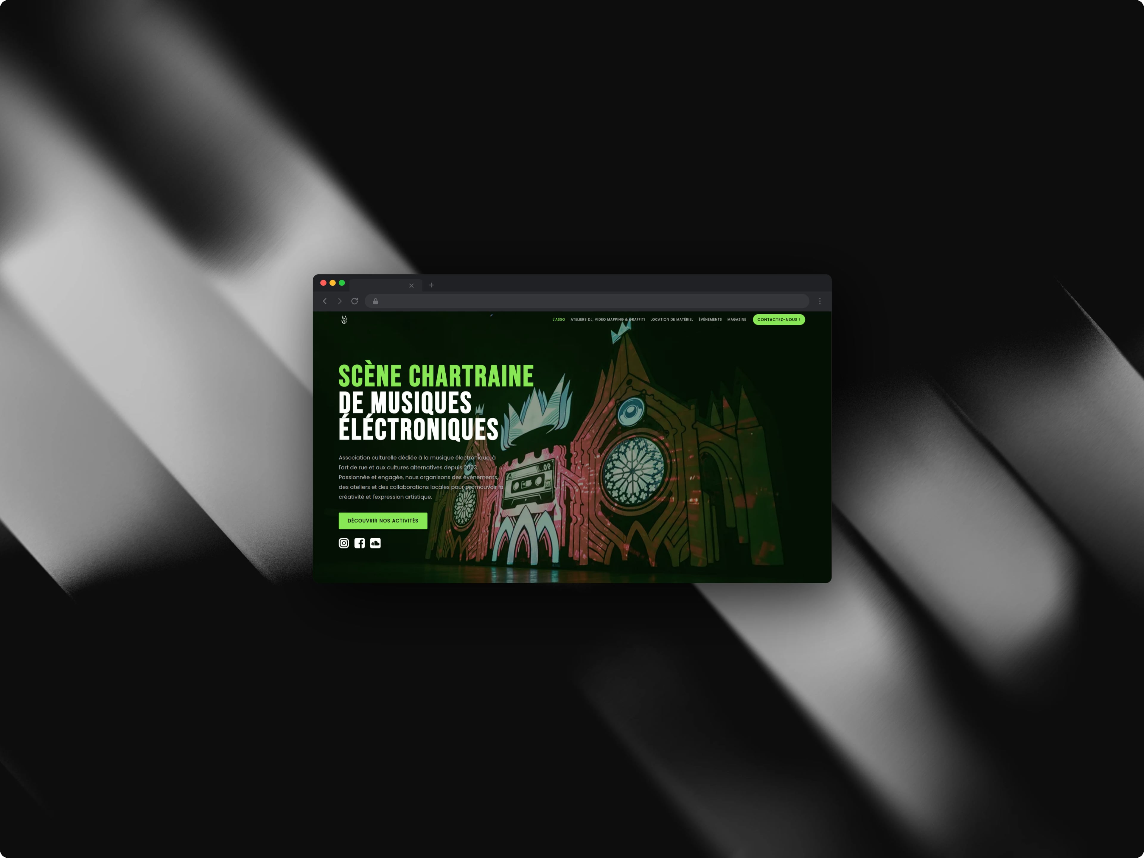Aperçu du projet Association PSK